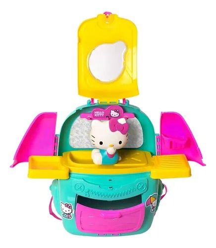 MOCHILA C/ACESSORIOS HELLO KITTY